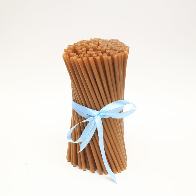 Beeswax candles Ø7.3×240mm