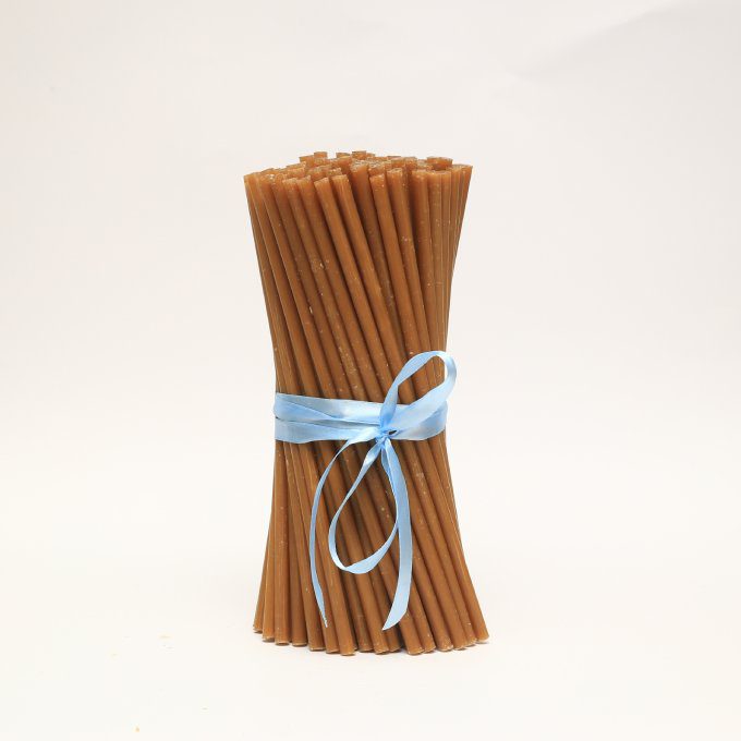 Beeswax candles Ø8.5×290mm