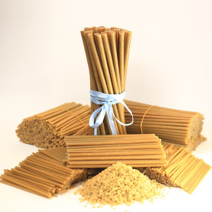 Beeswax candles Ø6.0×170 mm - Image 3